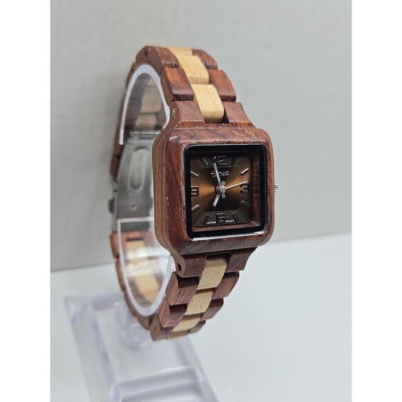 Tense Small Summit Katalox Maple Wood Watch Womens Quartz Canada New Battery main image 8
